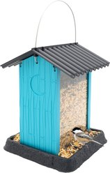 North States Wildbird Hopper Feeder, Fiesta Blue