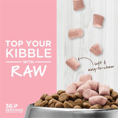 Show full view: Instinct Raw Boost Mixers Grain-Free Skin & Coat Health Recipe Freeze-Dried Cat Food Topper, 5.5-oz bag slide 4 of 11