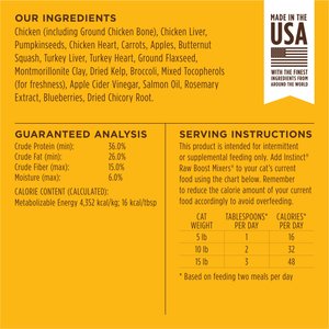 Instinct Raw Boost Mixers Grain-Free Chicken Recipe Freeze-Dried Cat Food Topper, 6-oz bag