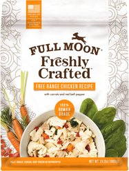 Full Moon Freshly Crafted Free Range Chicken Recipe Grain-Free Frozen Dog Food, 1.5-lb bag, case of 6