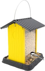 North States Wildbird Hopper Feeder, Fiesta Yellow