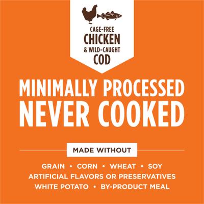 Show full view: Instinct Raw Boost Mixers Grain-Free Skin & Coat Health Recipe Freeze-Dried Cat Food Topper, 5.5-oz bag slide 7 of 11