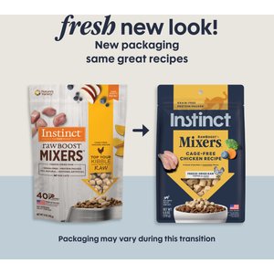 Instinct Raw Boost Mixers Grain-Free Chicken Recipe Freeze-Dried Cat Food Topper, 6-oz bag