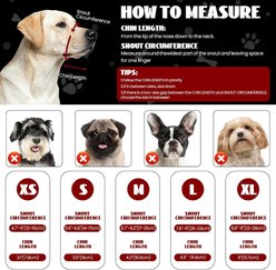 Kuoser Breathable Mesh Dog Muzzles, Black, Large, 2 count slide 2 of 7