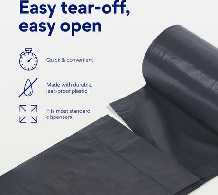 Show full view: Chewy Made Dog Poop Bag Solid Assortment in Teal Blue, Violet, Gray, & Coral (FORMERLY FRISCO), 270 count slide 4 of 9