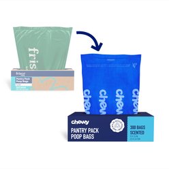 Chewy Made Pantry Pack Dog Poop Bag (FORMERLY FRISCO), Scented, 300 count