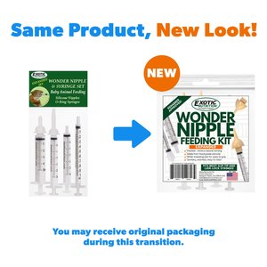 Exotic Nutrition Wonder Nipple Feeding Kit, Expanded