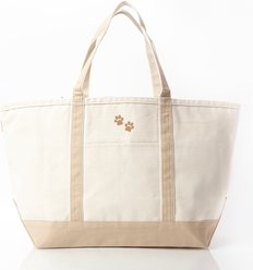 CB Station Classic Tote Bag, Safari, Large, FootPrints