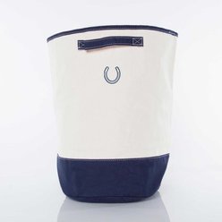 CB Station Storage Hamper, Navy, Horseshoe