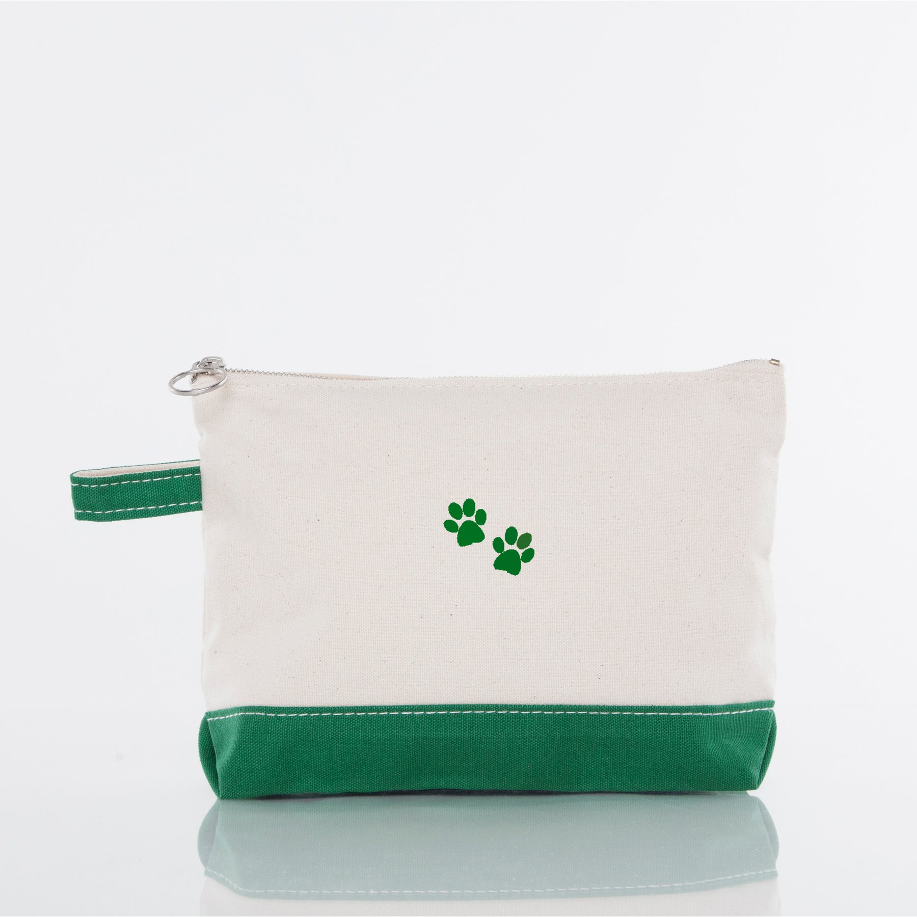 CB Station Make Up Bag, Emerald, FootPrints