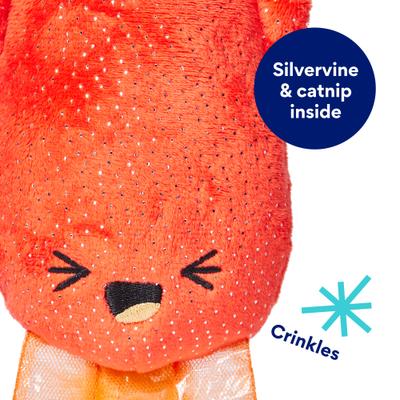 Show full view: Frisco Coastal Squid Plush Kicker Cat Toy with Silvervine & Catnip slide 3 of 7