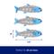 Show in main carousel: Frisco Coastal Sardine Interactive Plush Cat Toy with Silvervine & Catnip, 4 count slide 3 of 8
