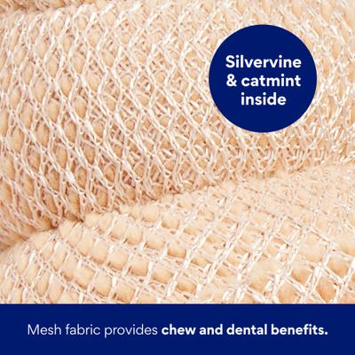 Show full view: Frisco Coastal Hermit Crab Dental Chew Plush Cat Toy with Silvervine & Catmint slide 3 of 7