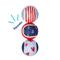 Show in main carousel: Frisco Coastal Squeaky Tennis Ball Dog Toy, Medium, 3 count slide 3 of 7