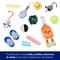 Show in main carousel: Frisco Sports Tennis, Pickleball, Soccer & Volleyball Variety Pack Cat Toy with Silvervine & Catnip, 12 count slide 4 of 8