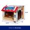 Show in main carousel: Frisco Coastal Lobster Restaurant Cardboard Cat House with Catnip slide 2 of 7