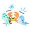 Show in main carousel: Frisco Coastal Critters Plush Squeaky Dog Toy, Medium/Large, 3 count slide 3 of 8