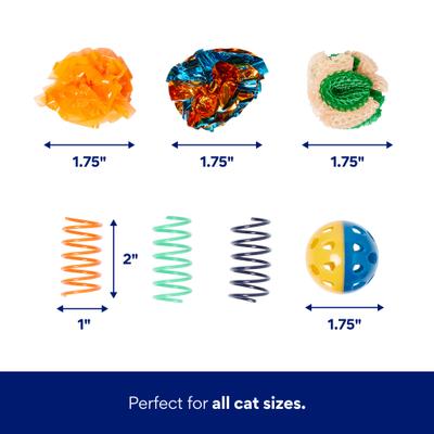 Show full view: Frisco Coastal Variety Pack Cat Toy with Silvervine & Catnip, 12 count slide 3 of 8