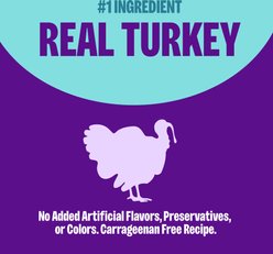Wellness Complete Health Minced Turkey Entree Natural Grain-Free Wet Cat Food, 3-oz can, case of 24 slide 2 of 9