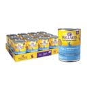 Wellness Complete Health Pate Beef & Salmon Natural Grain-Free Cat Food, 12.5-oz can, case of 12