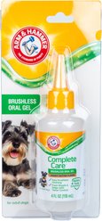 Arm & Hammer Complete Care Peanut Butter Flavor Brushless Dog Oral Gel, 4-fl oz