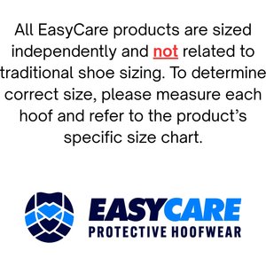EasyCare Easyboot Cloud Horse Hoof Boot, Size: 3, 1 count
