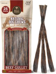 Bully Bunches 12-inch Beef Flavor Natural Jerky Sticks Dog Treats, 25 count