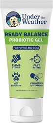 Under the Weather Ready Balance Probiotic Coconut Flavored Squeezable Gel Digestive Aid Supplement for Dogs, 3.5-oz tube