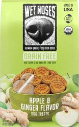 Wet Noses Grain-Free Apple & Ginger Flavor Dog Treats, 14-oz box