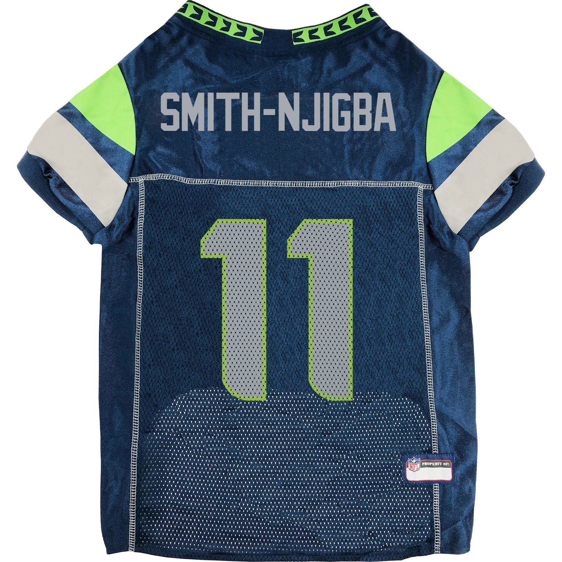 Pets First NFL Player Dog Jersey, Large, Jaxon Smith-Njigba