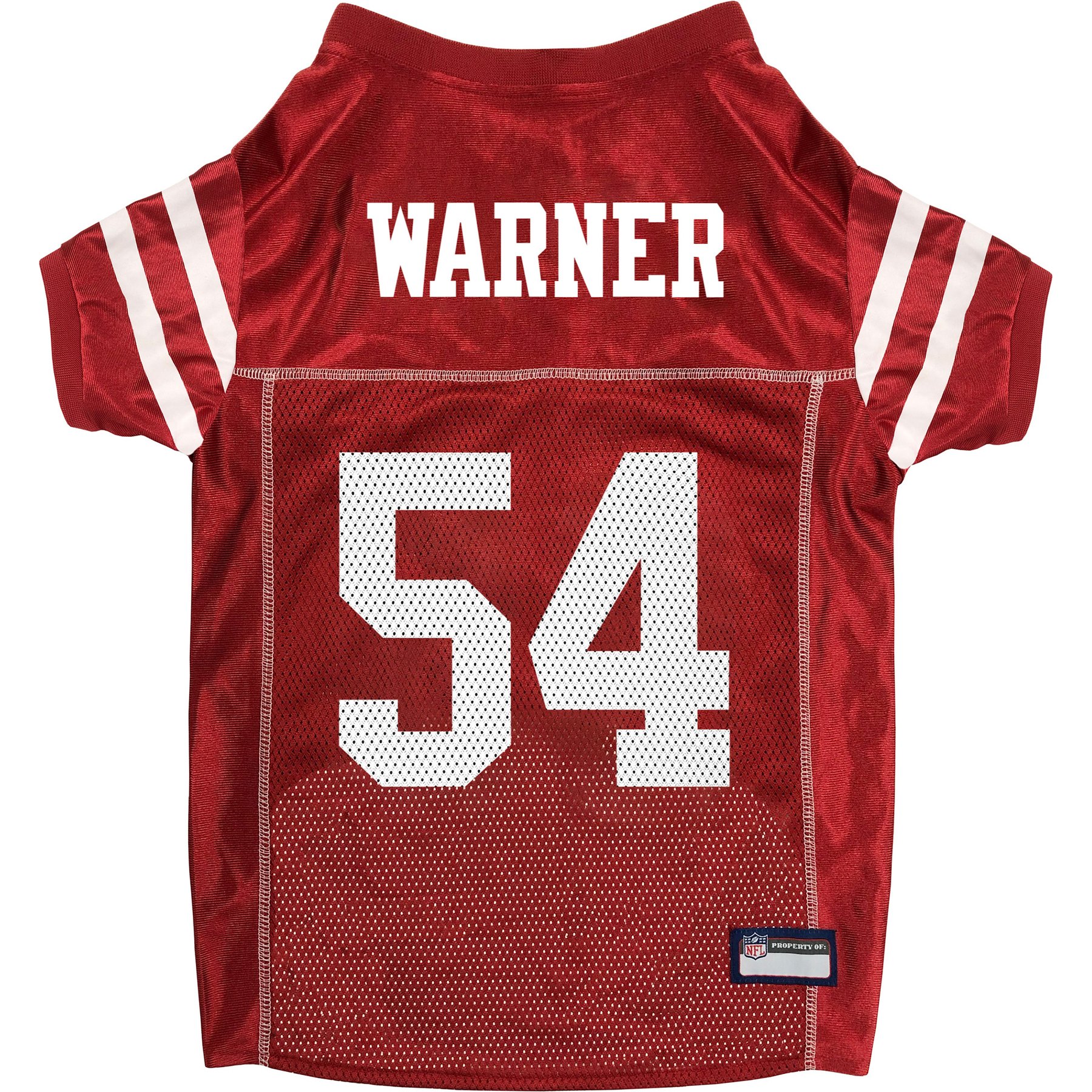 Pets First NFL Player Dog Jersey, X-Large, Fred Warner