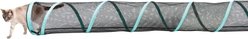 Kitty City Outdoor Cat Play Tunnel, Black, 20-ft