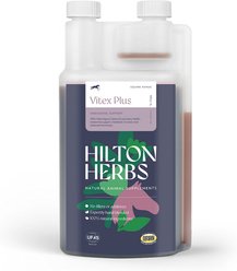 Hilton Herbs Vitex Plus Gold Endocrine Support Liquid Horse Supplement, 1.05-pint bottle