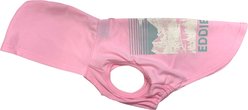 Eddie Bauer Landscape Graphic Sleevless Dog Hoodie, Pink, Large slide 2 of 6