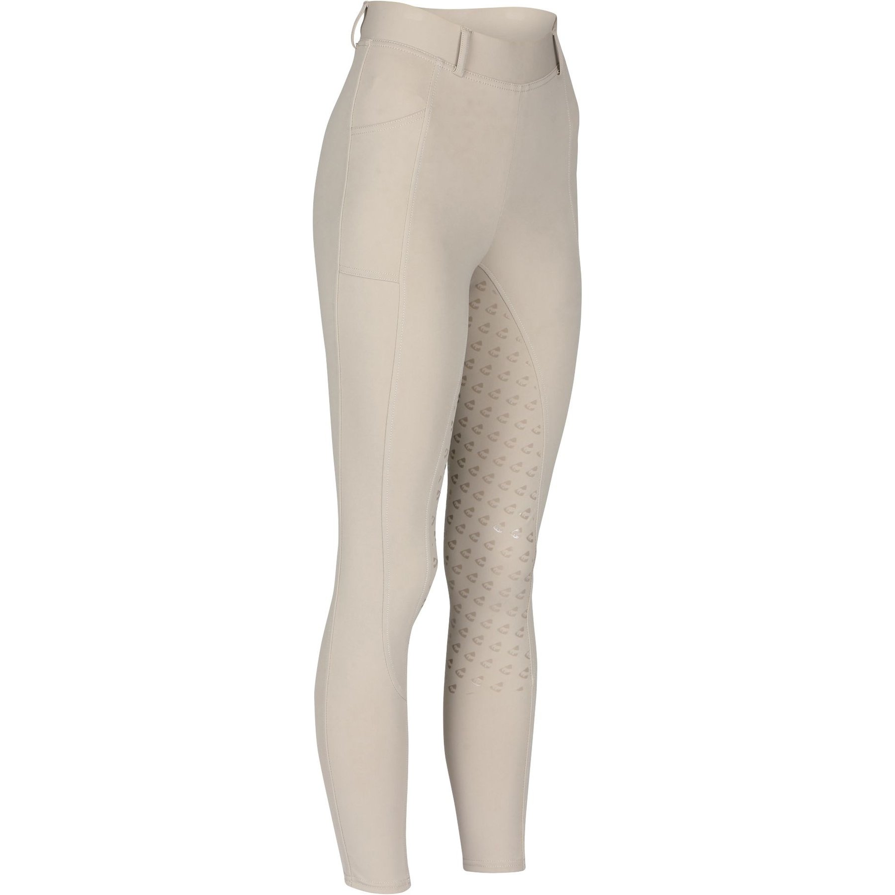 Shires Equestrian Products Aubrion Albany Horse Riding Tights, Beige, Medium