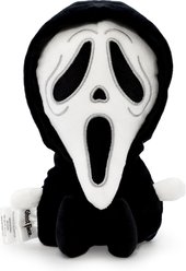 Ghost Face Iconic Horror Squeaky Plush Dog Toy, Black slide 2 of 3