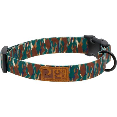 RC Pets RC Pets Eco Polyester Dog Collar, Canyon Camo, Medium: 12 to 20-in neck, 1-in wide