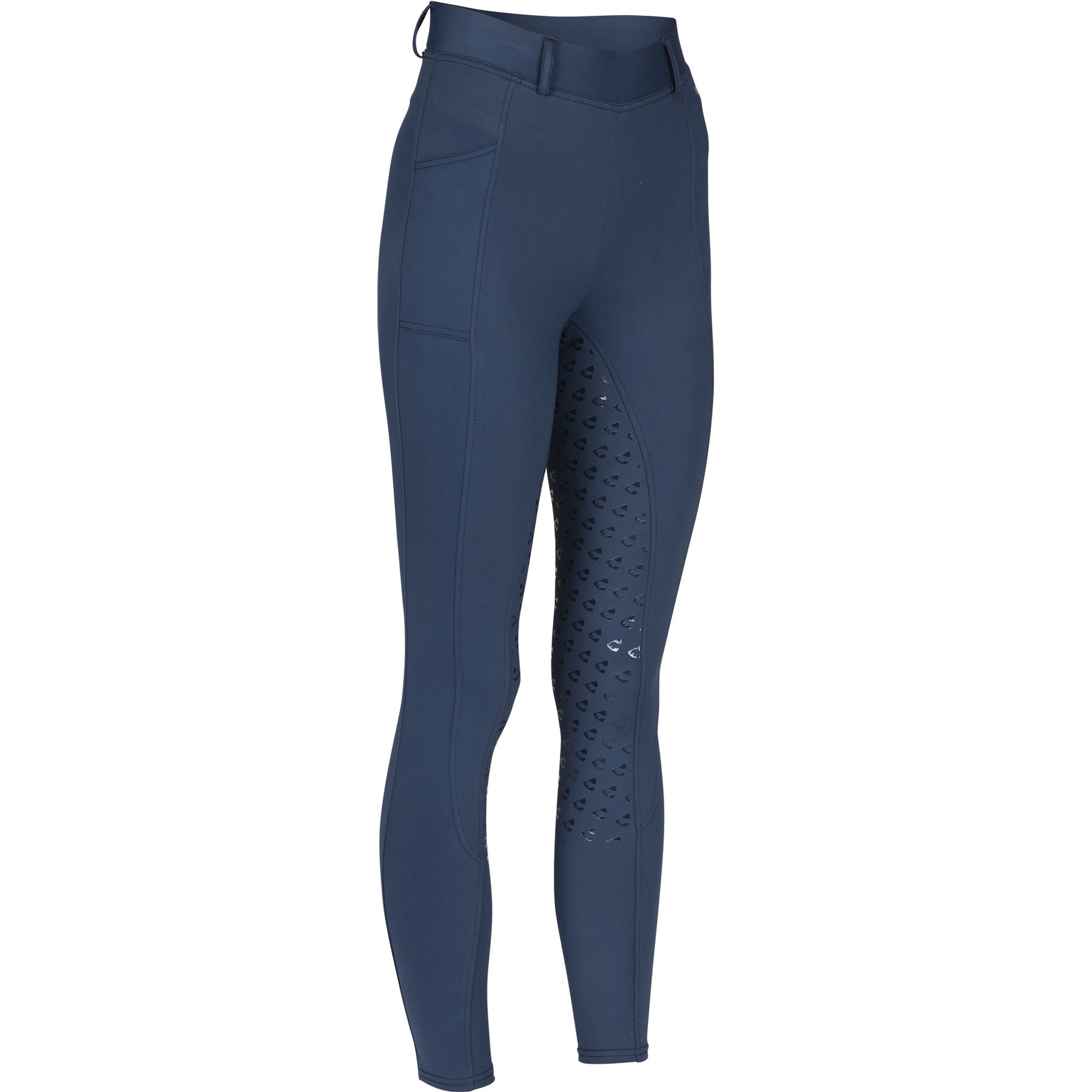 Shires Equestrian Products Aubrion Albany Horse Riding Tights, Navy, Small