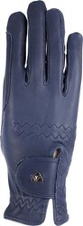 Shires Equestrian Products Aubrion Leather Ladies Horse Riding Gloves, Navy, X-Large
