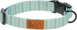 RC Pets Eco Polyester Dog Collar, Staccato Sage, Large: 15 to 25-in neck, 1-in wide