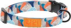 RC Pets Eco Polyester Dog Collar, Riptide, Small: 9 to 13-in neck, 3/4-in wide