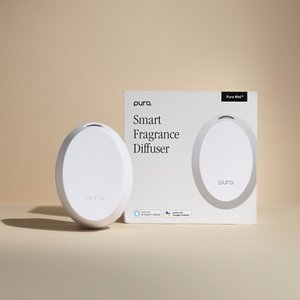 Pura Mini Smart Fragrance Diffuser Accessory Dog & Cat Air Freshener, White