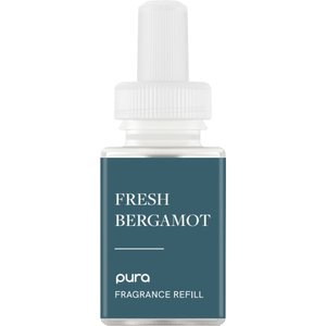 Pura Fresh Bergamot Home Fragrance Diffuser Refill Deodorizer Dog & Cat Air Freshener, Multicolor, 0.33-fl oz