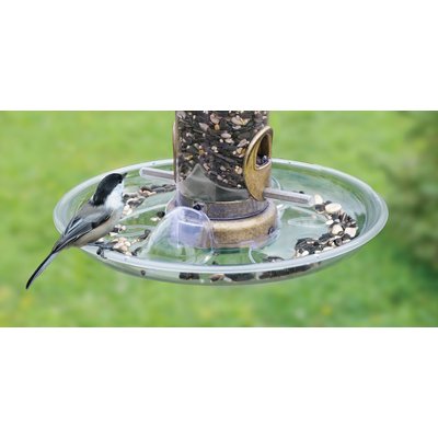 Aspects Aspects QuickClean Seed Wild Bird Tray Feeder Accessory, Clear, 10-in