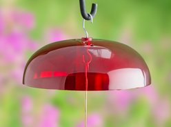 Aspects HummZinger Dome Wild Bird Feeder Accessory, Red, 12-in