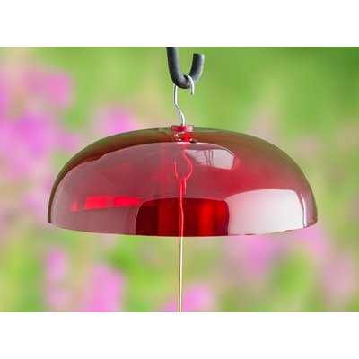 Aspects Aspects HummZinger Dome Wild Bird Feeder Accessory, Red, 12-in