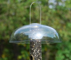 Aspects Tube Top Wild Bird Feeder Accessory, Clear, 12-in