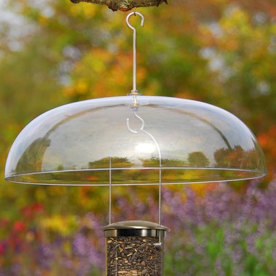 Aspects Aspects Super-Dome Squirrel Baffle Feeder Accessory, Clear, 18-in