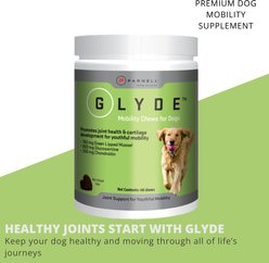 Glyde Mobility Chews Hip & Joint Support Supplement with Glucosamine & Chondroitin for Dogs, 60 count slide 2 of 9