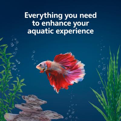 Show full view: Aqueon LED MiniBow SmartClean Fish Aquarium Kit, Black, 5-gal slide 3 of 10